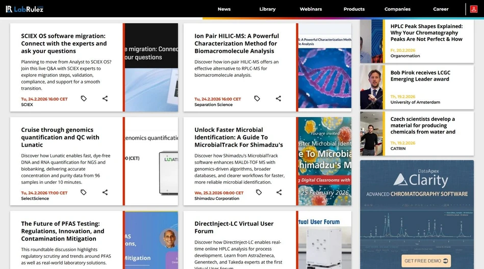 <p>LabRulez: Webinars LabRulezLCMS Week 09/2026</p>