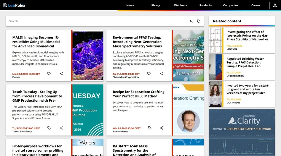 <p>LabRulez: Webinars LabRulezLCMS Week 14/2026</p>