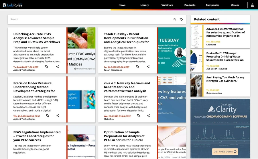<p>LabRulez: Webinars LabRulezLCMS Week 26/2025</p>