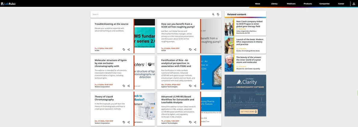 <p>LabRulez: Webinars LabRulezLCMS Week 27/2024</p>
