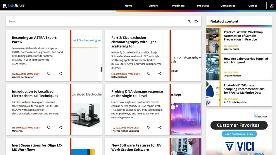 <p>LabRulez: Webinars LabRulezLCMS Week 40/2025</p>
