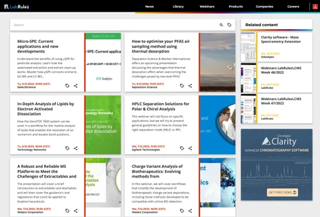 Webinars LabRulezLCMS Week 49/2022