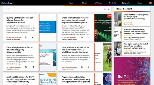 Webinars LabRulezLCMS Week 49/2025