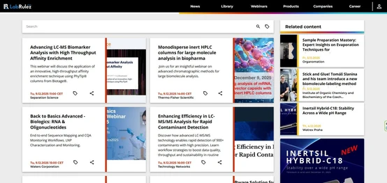 Webinars LabRulezLCMS Week 50/2025