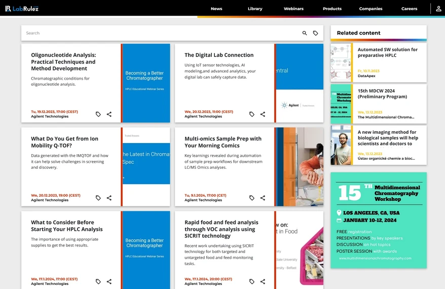 <p>LabRulez: Webinars LabRulezLCMS Week 51/2023</p>