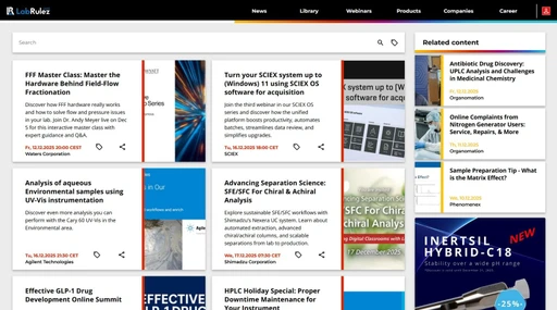 Webinars LabRulezLCMS Week 51/2025