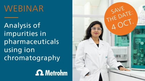 Analysis of impurities in pharmaceuticals using ion chromatography