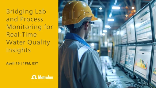 Bridging Lab and Process Monitoring for Real-Time Water Quality Insights
