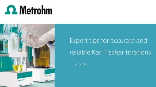 Expert tips for accurate and reliable Karl Fischer titrations