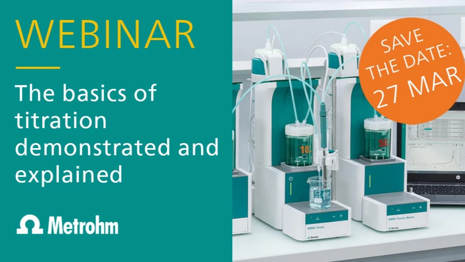 Metrohm - The Basics of Titration Demonstrated and Explained