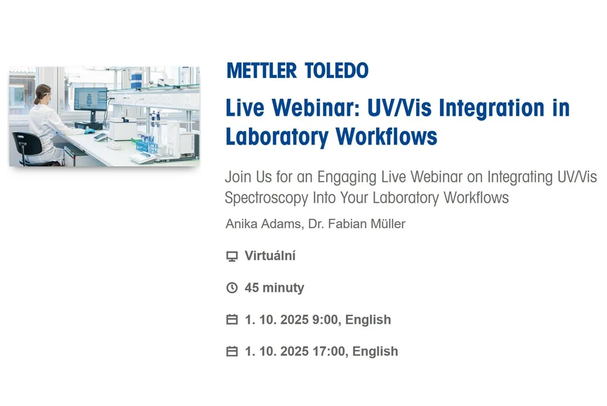 Mettler Toledo: UV/Vis Integration in Laboratory Workflows 