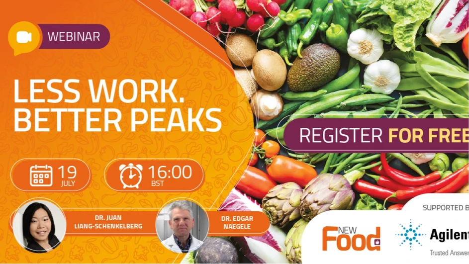 New food: Less work, better peaks