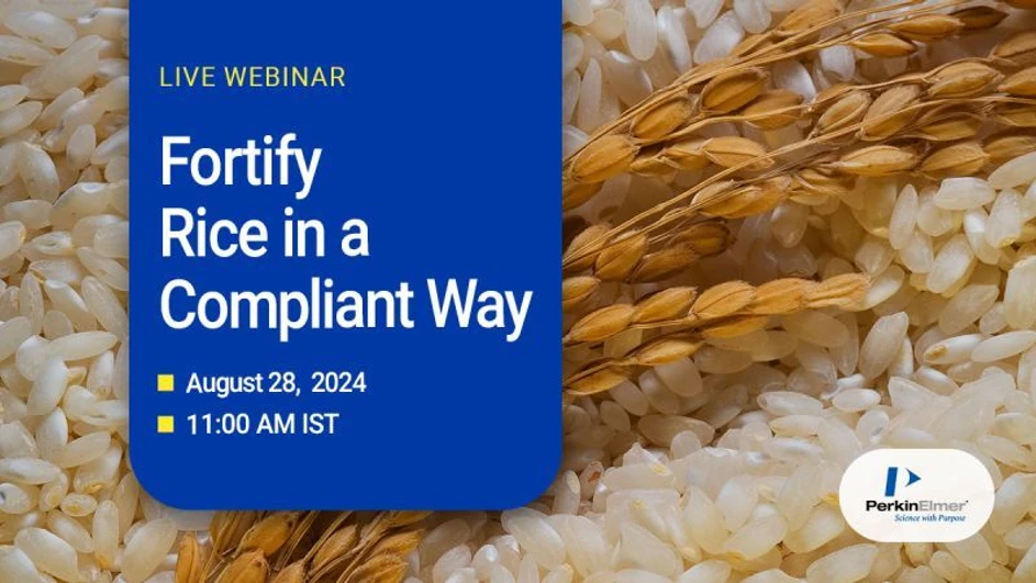 PerkinElmer: Fortify Rice in a compliant way