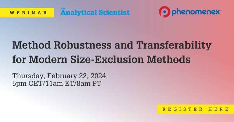 Phenomenex: Method Robustness and Transferability for Modern Size-Exclusion Methods