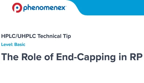 The Role of End-Capping in RP