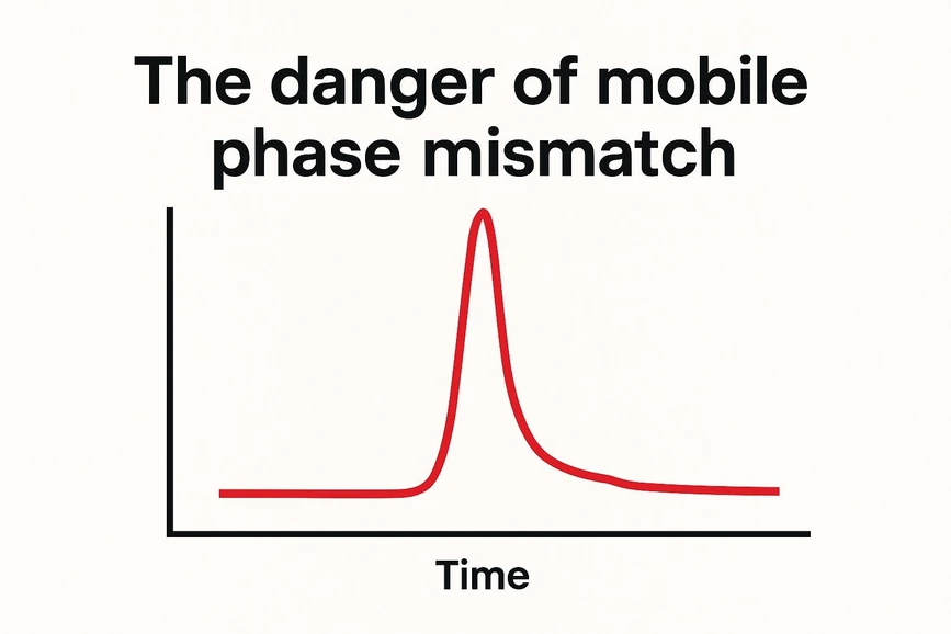 <p><strong>Phenomenex:</strong> The danger of mobile phase mismatch</p>