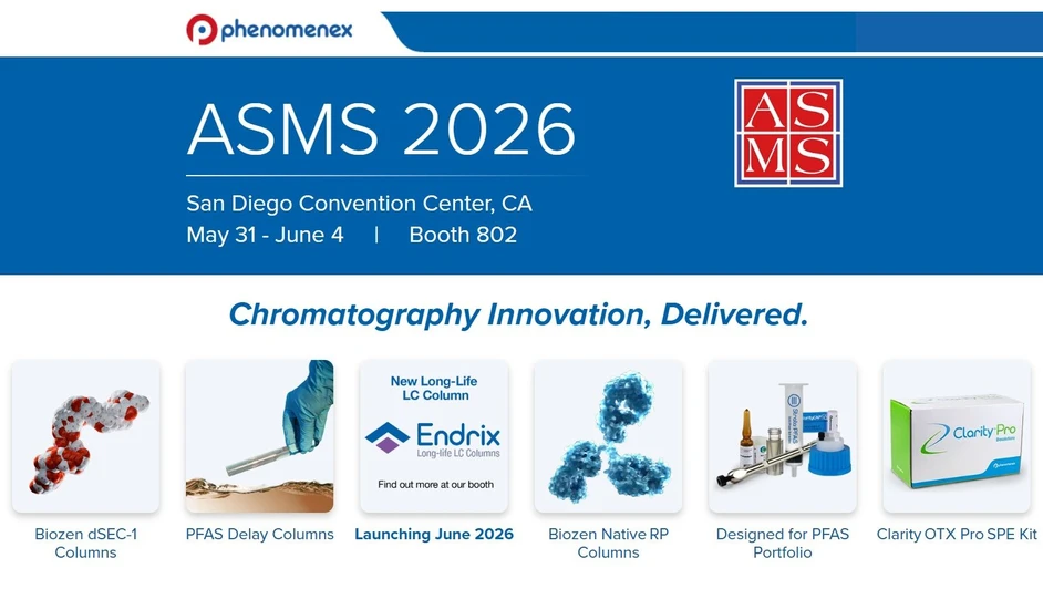 Phenomenex at ASMS 2026