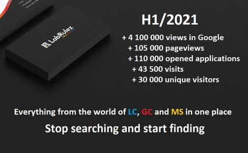 + 4,000,000 Google views in H1/2021 - LabRulez portals