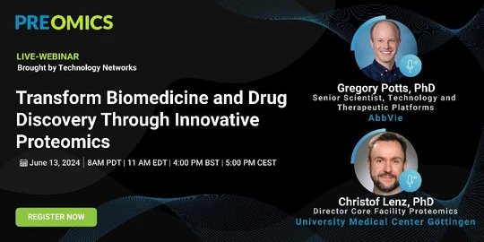 Transform Biomedicine and Drug Discovery Through Innovative Proteomics