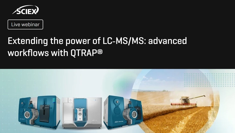 SCIEX: Extending the power of LC‑MS/MS: advanced workflows with QTRAP®
