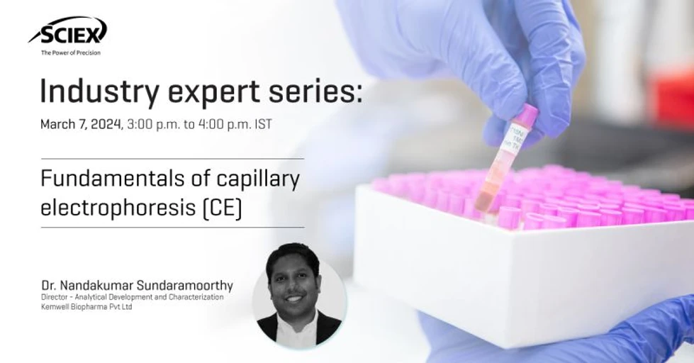 SCIEX: Fundamentals of capillary electrophoresis (CE)