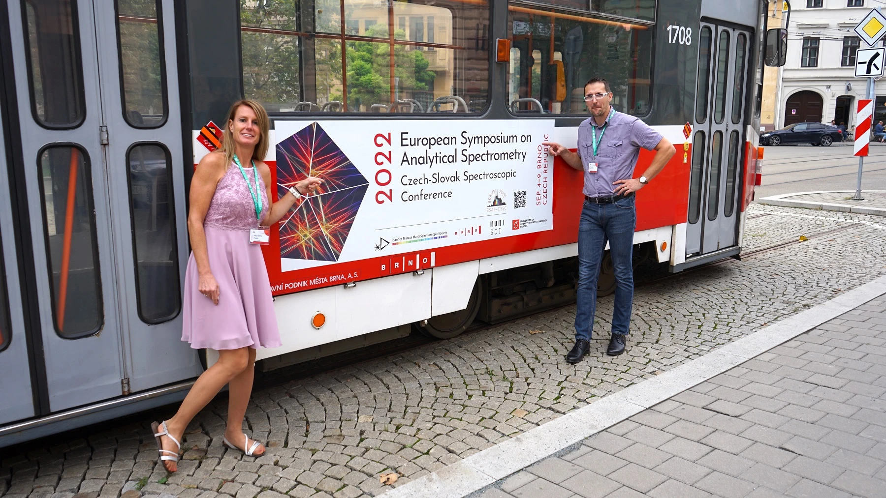 SSJMM: Konferenční tramvaj ESAS-CSSC 2022 („šalinou“)