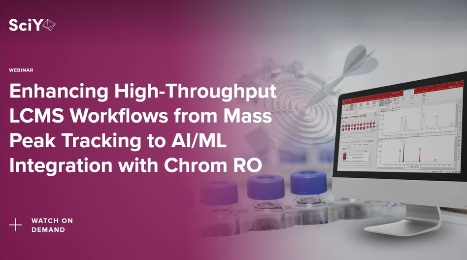 SciY: Enhancing High-Throughput LCMS Workflows from Mass Peak Tracking to AI/ML Integration with Chrom RO