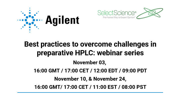 SelectScience: Best practices to overcome challenges in preparative HPLC: webinar series