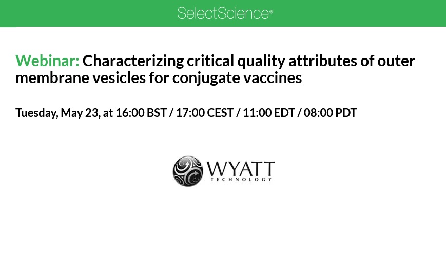 SelectScience: Characterizing critical quality attributes of outer membrane vesicles for conjugate vaccines