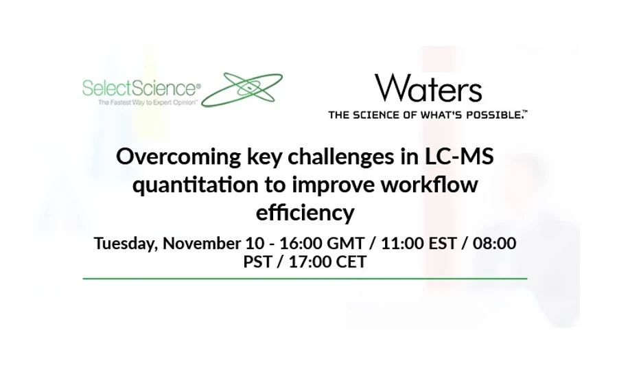 SelectScience: Overcoming key challenges in LC-MS quantitation to improve workflow efficiency 