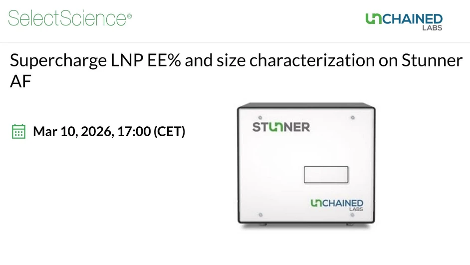 SelectScience: Supercharge LNP EE% and size characterization on Stunner AF