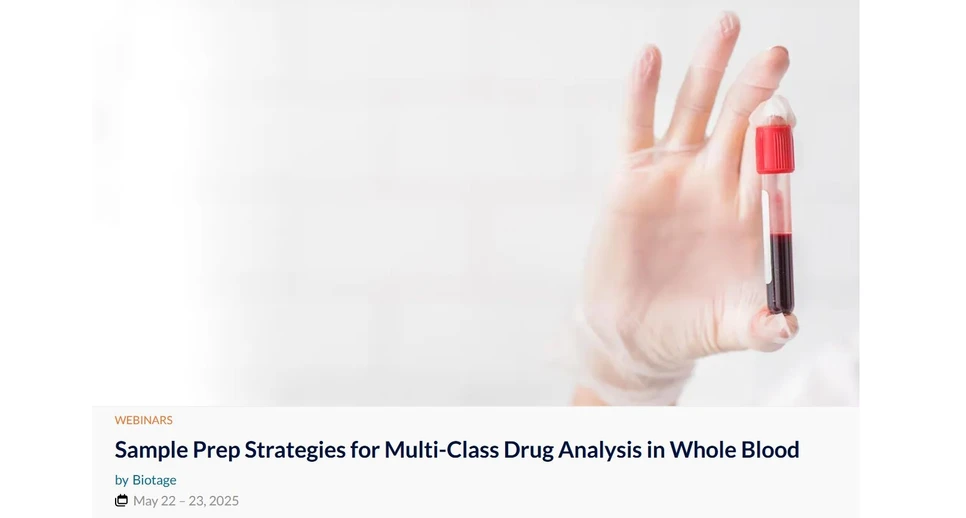 Separation Science: Sample Prep Strategies for Multi-Class Drug Analysis in Whole Blood