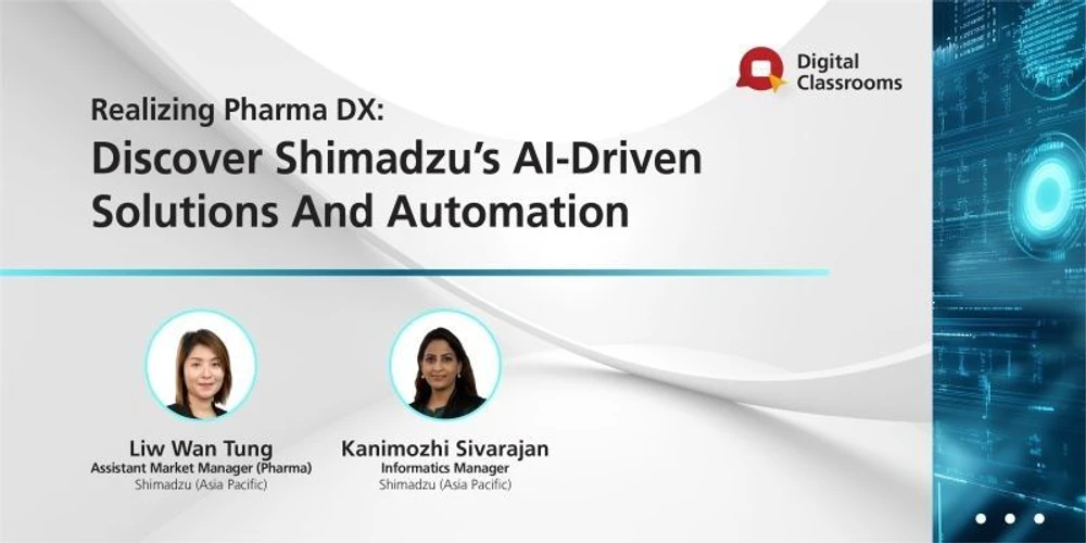 Shimadzu:  Realizing Pharma DX: Discover Shimadzu’s AI-Driven Solutions And Automation