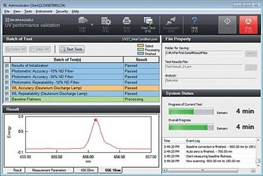 Shimadzu UV-1900i Plus UV-VIS spectrophotometer