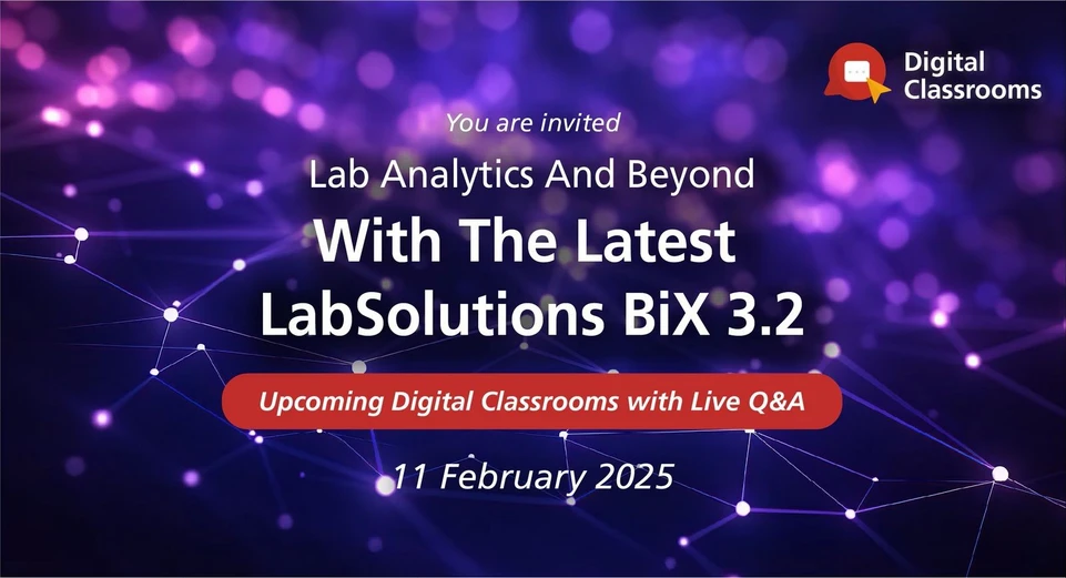 Shimadzu:  With The Latest LabSolutions BiX 3.2