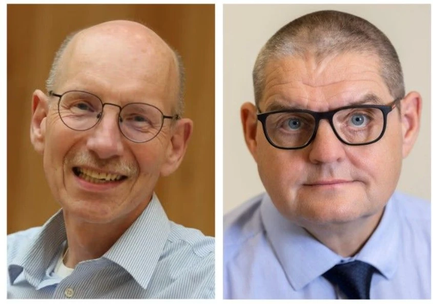 Shimadzu: Prof. Erich Leitner and Prof. Hans-Gerd Jannsen