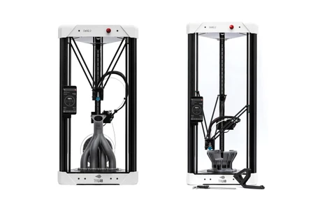 TRILAB 3D printing solutions and DeltiQ 2 printers are in the lab at home