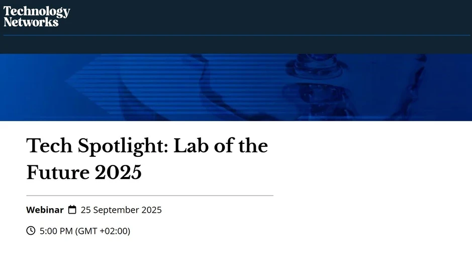 Technology Networks: Tech Spotlight: Lab of the Future 2025