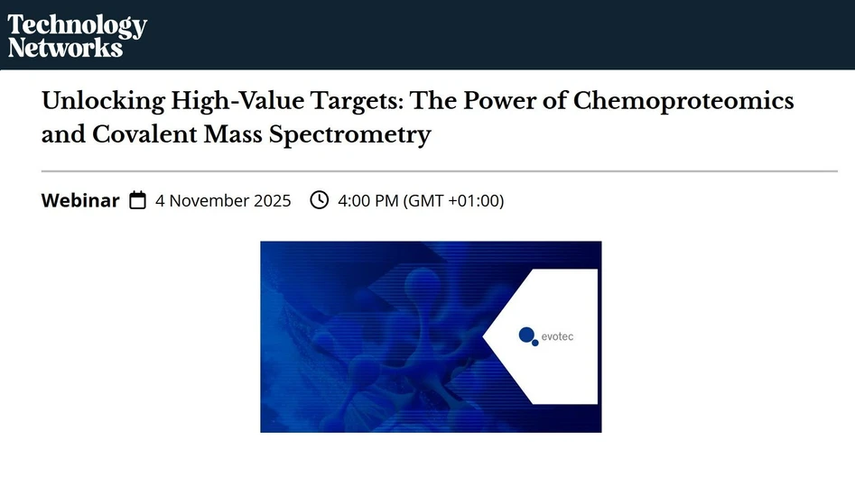 Technology Networks: Unlocking High-Value Targets: The Power of Chemoproteomics and Covalent Mass Spectrometry