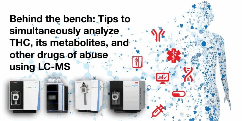 <ul><li><strong>Thermo Fisher Scientific:</strong> Behind the Bench: Tips to Simultaneously Analyze THC, Its Metabolites, and Other Drugs of Abuse Using LC-MS</li></ul>