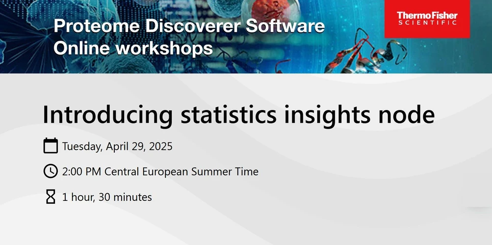 Thermo Fisher Scientific: Introducing statistics insights node