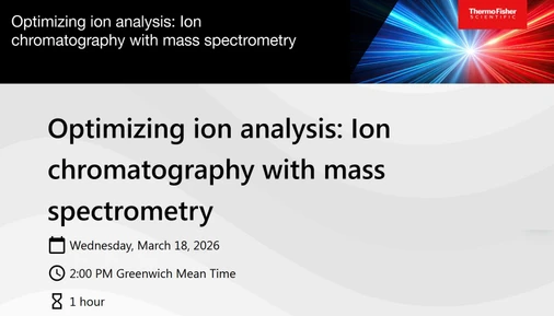 Optimizing ion analysis: Ion chromatography with mass spectrometry
