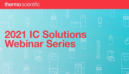 Applications of Ion Chromatography in the Pharmaceutical/Biotech Industry