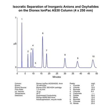 Thermo Scientific Dionex IonPac AS30 IC Columns