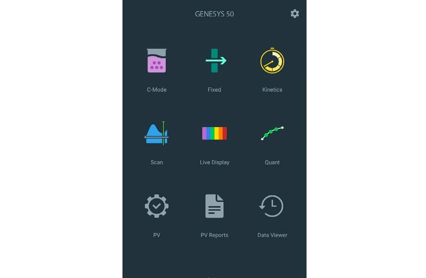 Thermo Scientific: Genesys spectrophotometers