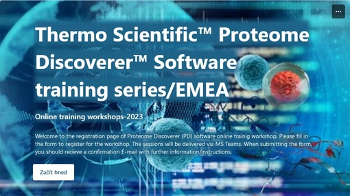 Proteome Discoverer software workshops (General Proteome Discoverer software training)