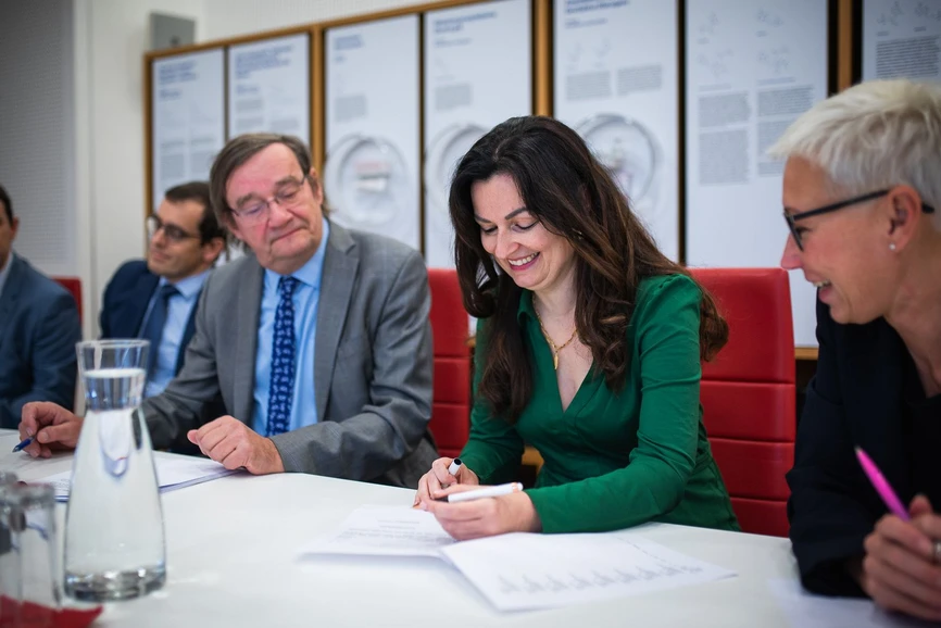 Tomáš Belloň / IOCB Prague: Dr. Zuzana Kečkéšová, IOCB Prague, at the founding of Taveren Therapeutics