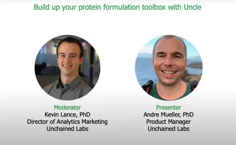 Build up your protein formulation toolbox with Uncle