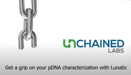 Get a grip on your pDNA characterization with Lunatic