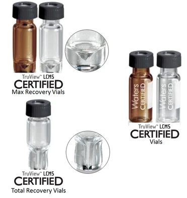 Waters CERTIFIED HPLC Vials